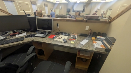 Another view of Moncton tech setup