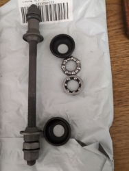 Gear cassette removed