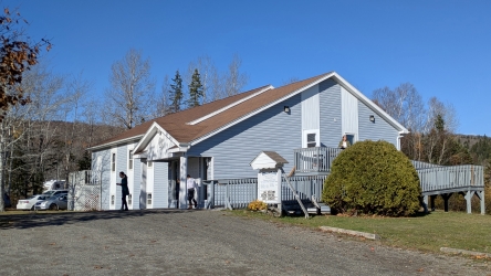 Side view of Blues Mills Gospel Hall