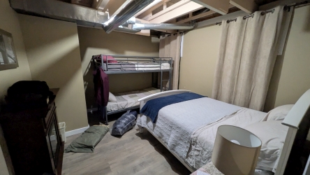 Guest room where we stayed for the weekend