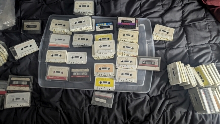 Sorting cassette tapes