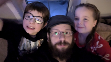 Photo with half the MacKenzie kids