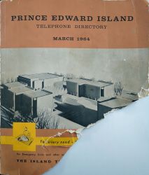 1964 Phone Book with Clippings